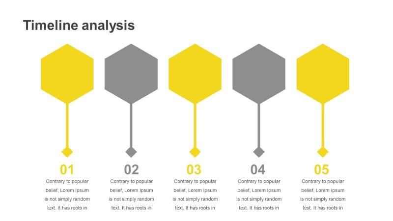 黄色并列关系PPT图表-13