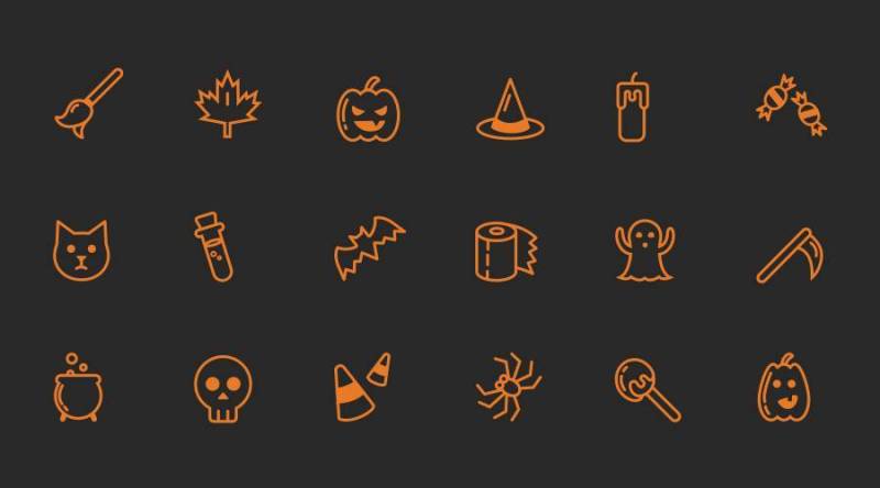 Halloween Icon Set