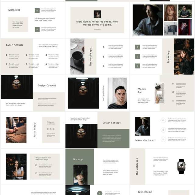 个人简历工作报告图文展示PPT模板LORA - Powerpoint Template 个人简历工作报告图文展示PPT模板LORA - Powerpoint Template