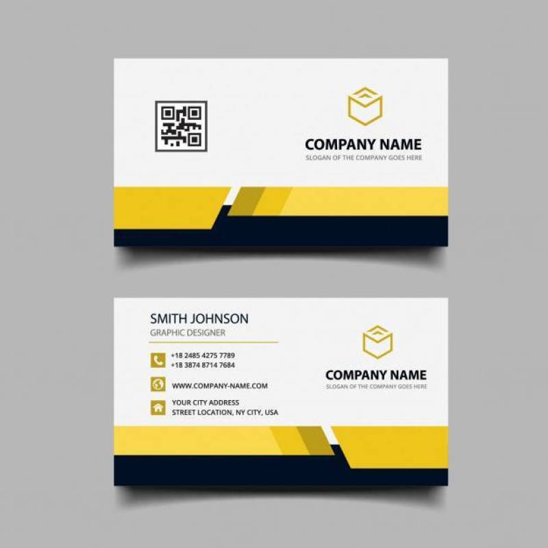 Business card template