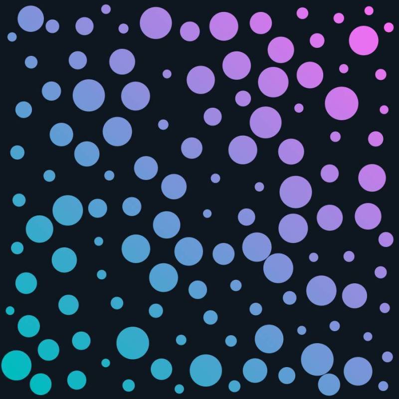 多彩圆圈背景用不同的大小