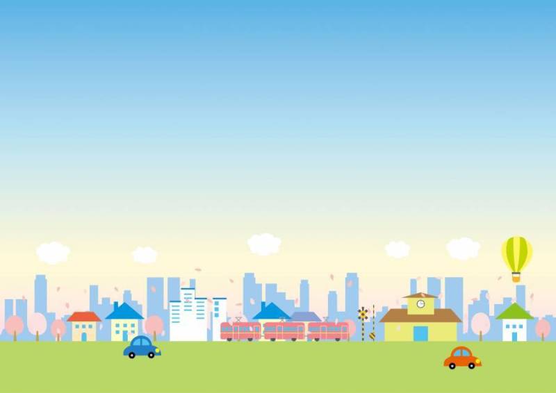 城市景观帧火车02