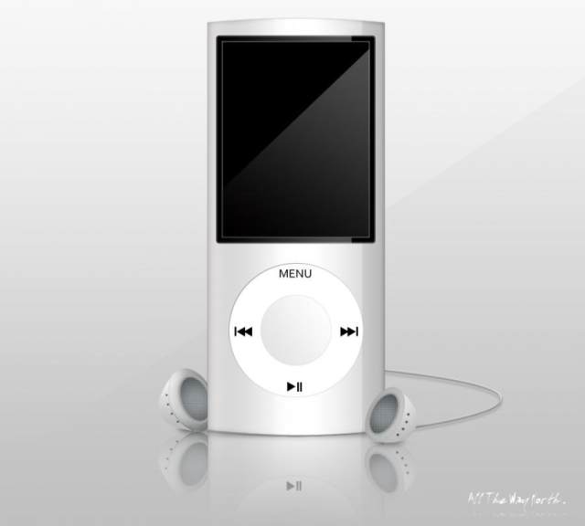 苹果 Apple’s iPod Nano PSD分层源文件