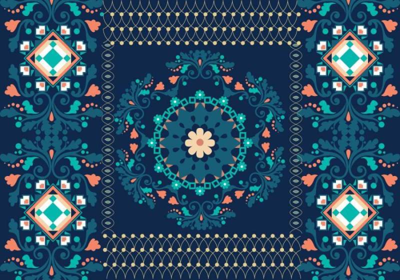 装饰饰品插画矢量