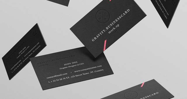 Gravity Psd B-Cards Mock-Up Vol2 Gravity Psd B-Cards Mock-Up Vol2