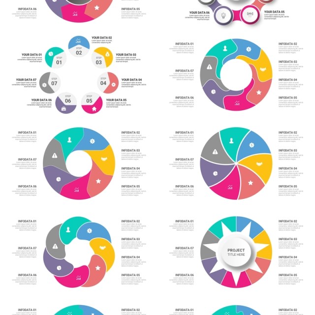 7步骤循环图信息图PPT模板素材7 Steps Cycle Infographics 7步骤循环图信息图PPT模板素材7 Steps Cycle Infographics