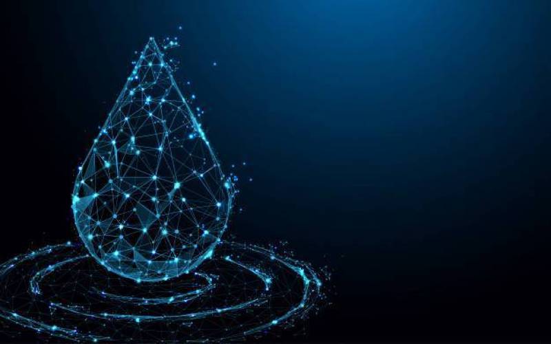 Water drop form lines