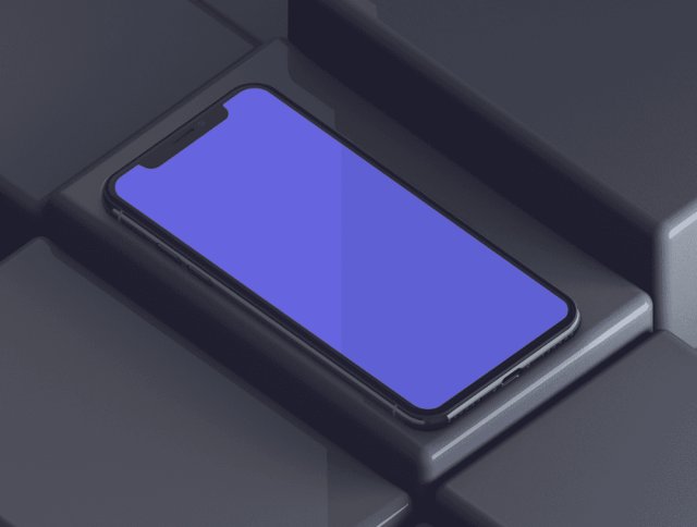 Sketch＆Photoshop，Mockups 365：第3天的逼真iPhone X等距样机