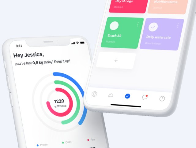 适用于Sketch。,BURNIT UI套件的健身iOS UI套件 适用于Sketch。,BURNIT UI套件的健身iOS UI套件