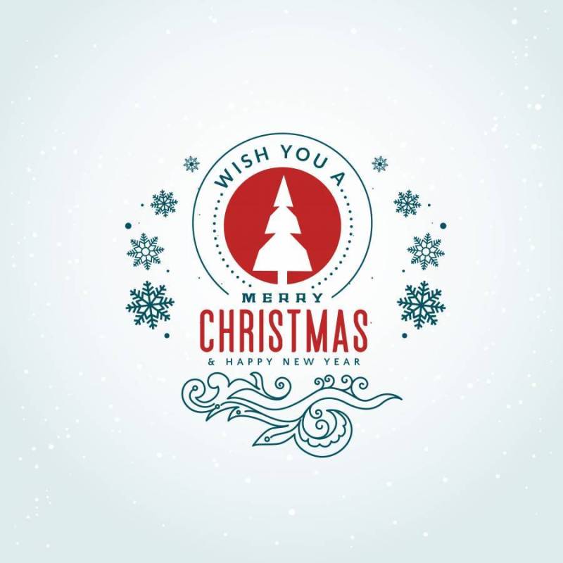 创意圣诞问候与装饰设计