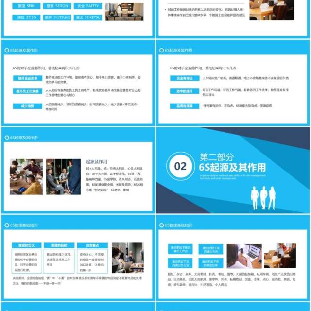 企业6S现场管理实施方法与技巧动态PPT模板