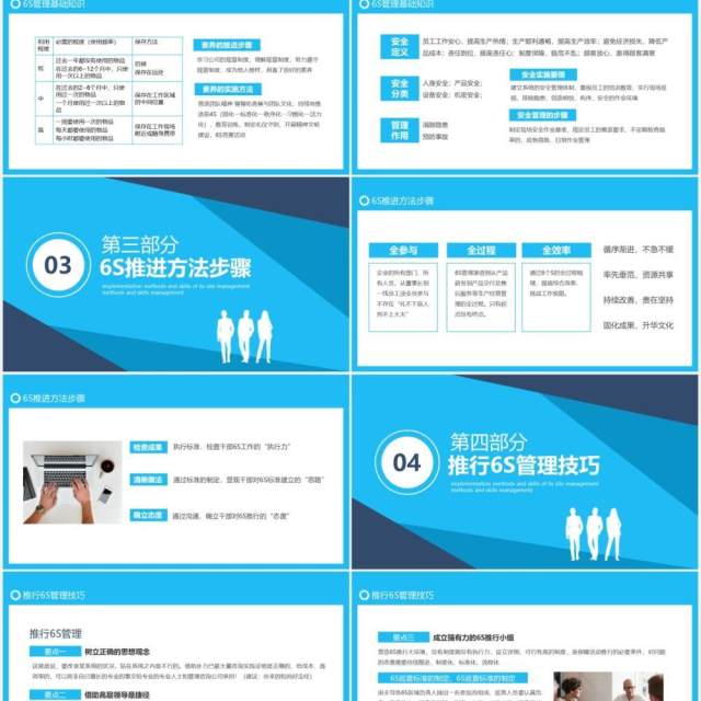 企业6S现场管理实施方法与技巧动态PPT模板 企业6S现场管理实施方法与技巧动态PPT模板