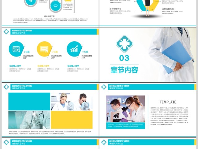 家庭健康护理身心健康工作总结PPT模板