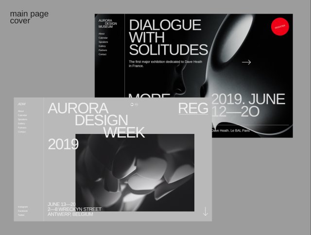 Sketch和Adobe Xd Ui Kit,Aurora Events设计套件 Sketch和Adobe Xd Ui Kit,Aurora Events设计套件