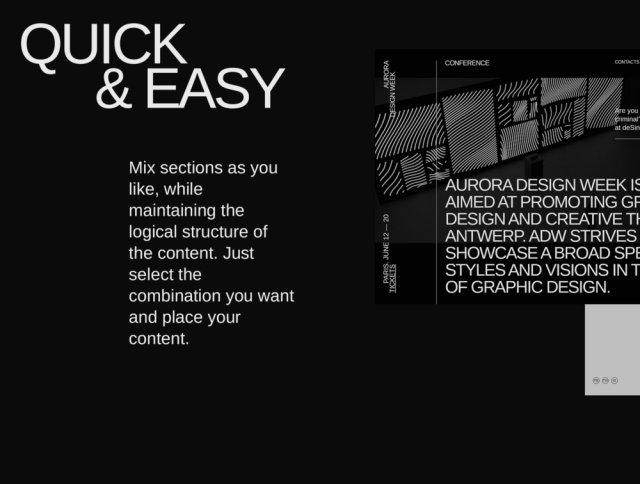 Sketch和Adobe Xd Ui Kit，Aurora Events设计套件