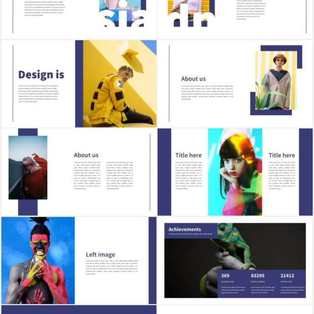 生活方式设计作品展示PPT模板Lifestyle Design PPTX 生活方式设计作品展示PPT模板Lifestyle Design PPTX