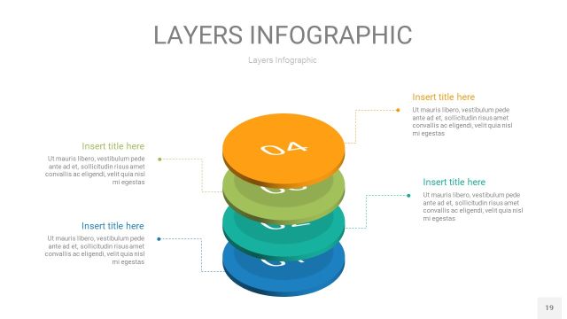 多彩3D分层PPT信息图19