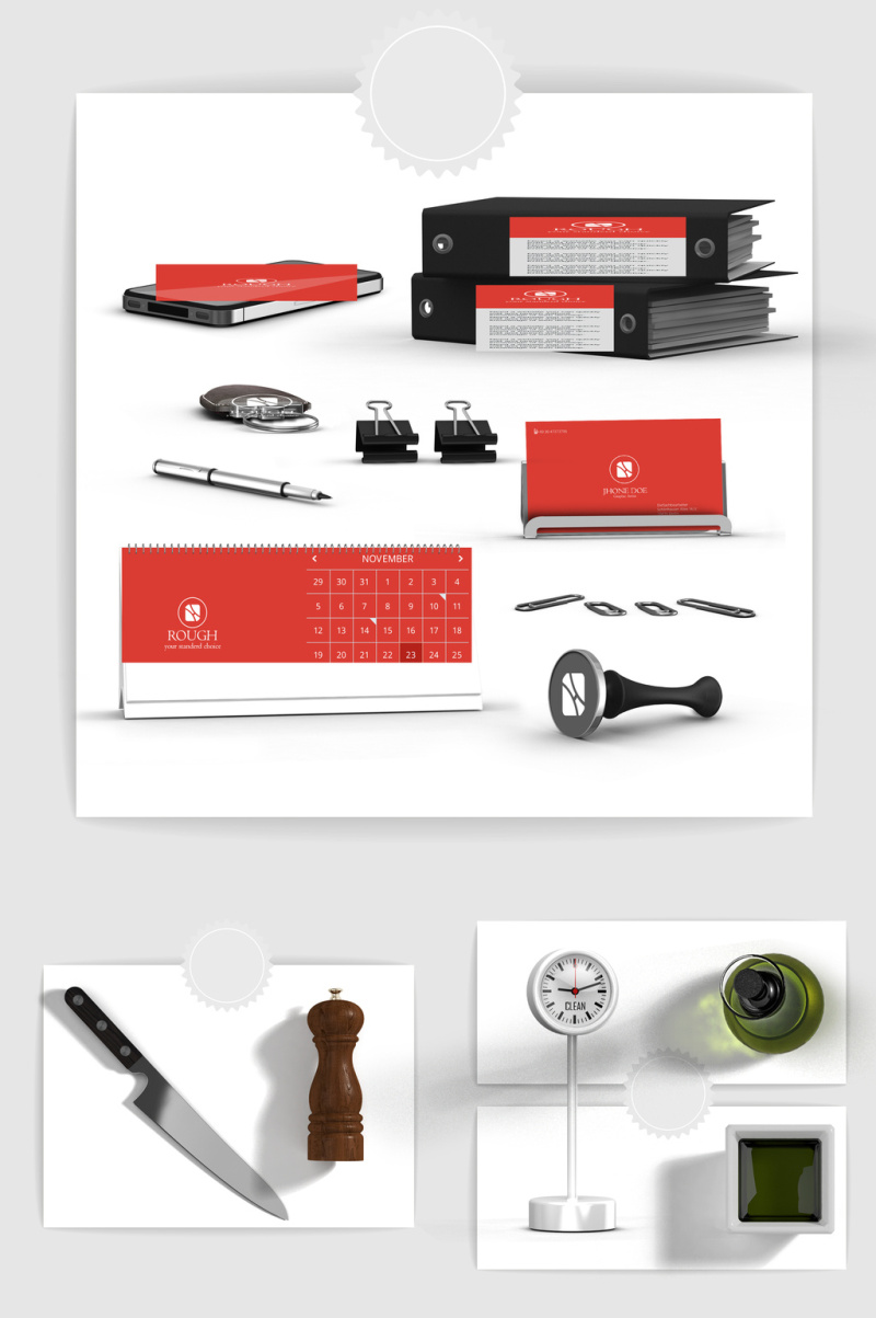 产品设计办公文具用品设计素材