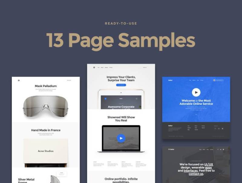 巨大的完全可定制的现代用户界面工具包，贝加尔启动UI工具包