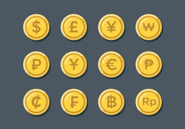 自由的世界货币符号