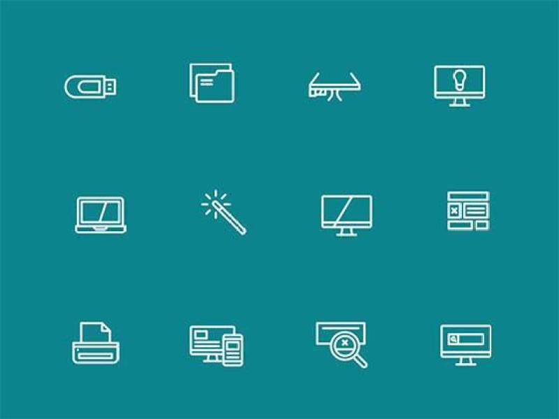 50 枚设计工具图标