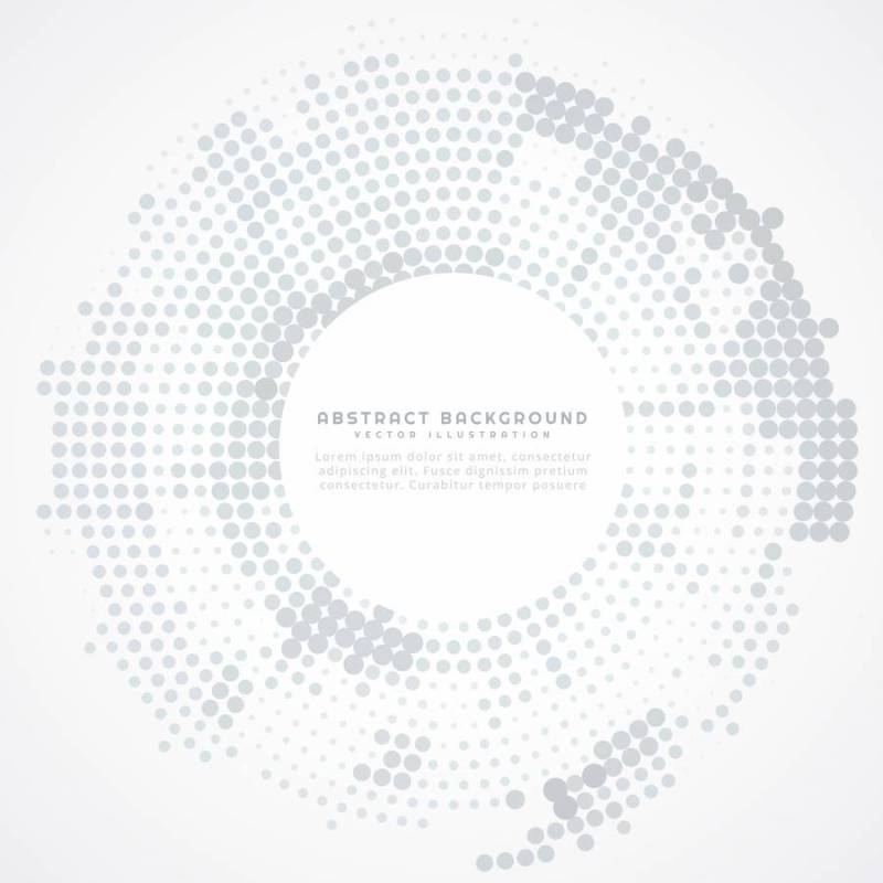 最小的灰色半色调框架