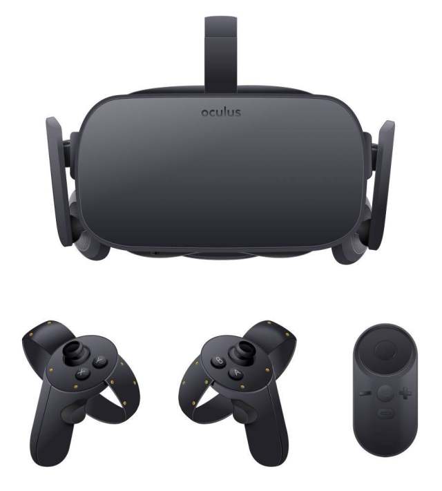Oculus Rift 和 Touch 模型 Oculus Rift 和 Touch 模型
