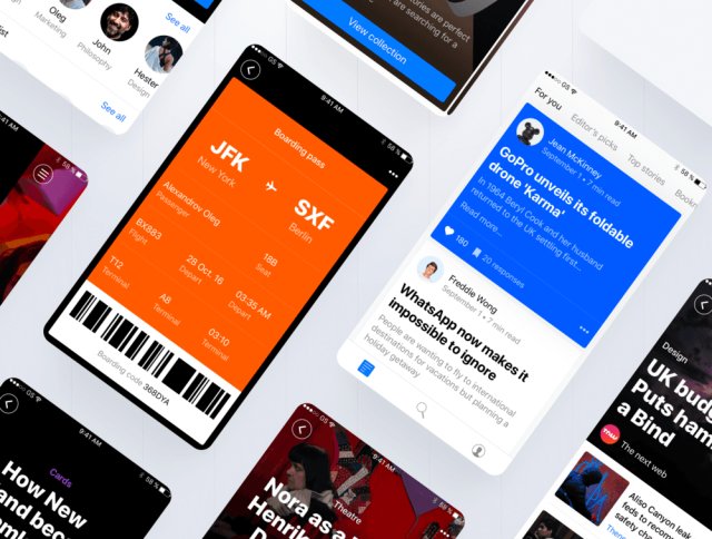 多用途iOS UI套件,超过120个屏幕,Stack UI Kit 多用途iOS UI套件,超过120个屏幕,Stack UI Kit