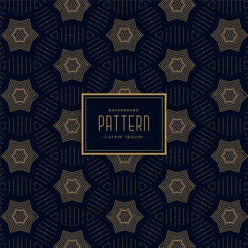 黑暗的图案背景与抽象装饰