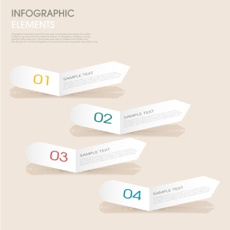 信息图形工作流布局图编号选项Web设计元素30