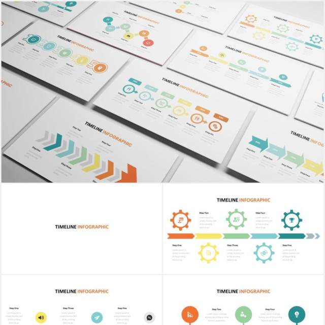 发展时间线信息图形PPT素材模板Timeline Infographic Powerpoint Template 发展时间线信息图形PPT素材模板Timeline Infographic Powerpoint Template