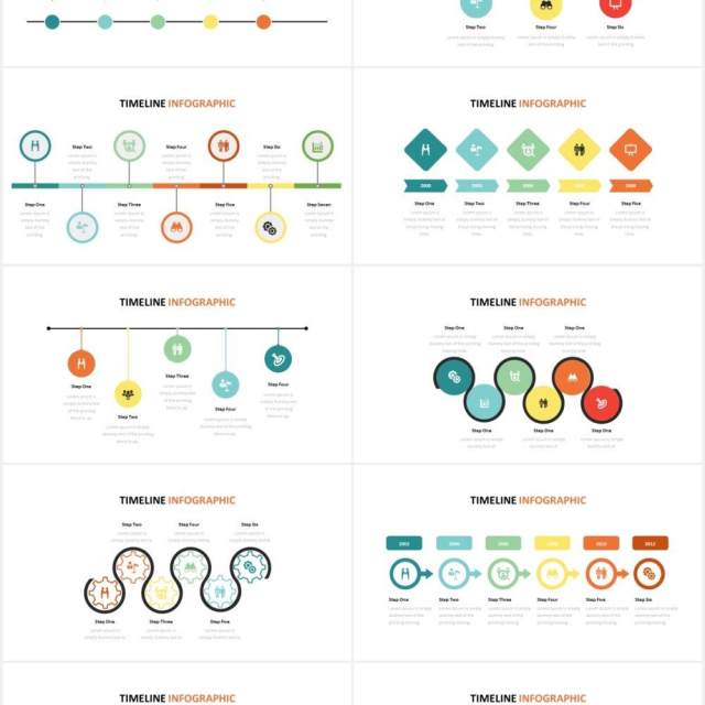 发展时间线信息图形PPT素材模板Timeline Infographic Powerpoint Template 发展时间线信息图形PPT素材模板Timeline Infographic Powerpoint Template