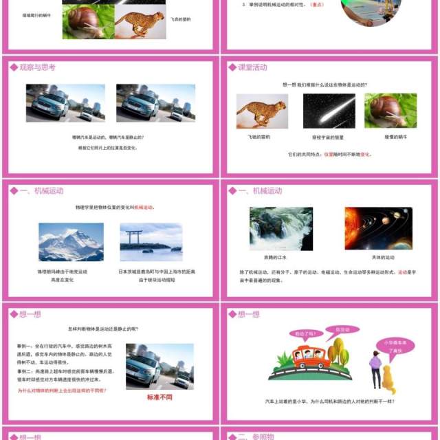 部编版八年级物理上册第一单元机械运动测量运动的描述课件PPT模板 部编版八年级物理上册第一单元机械运动测量运动的描述课件PPT模板