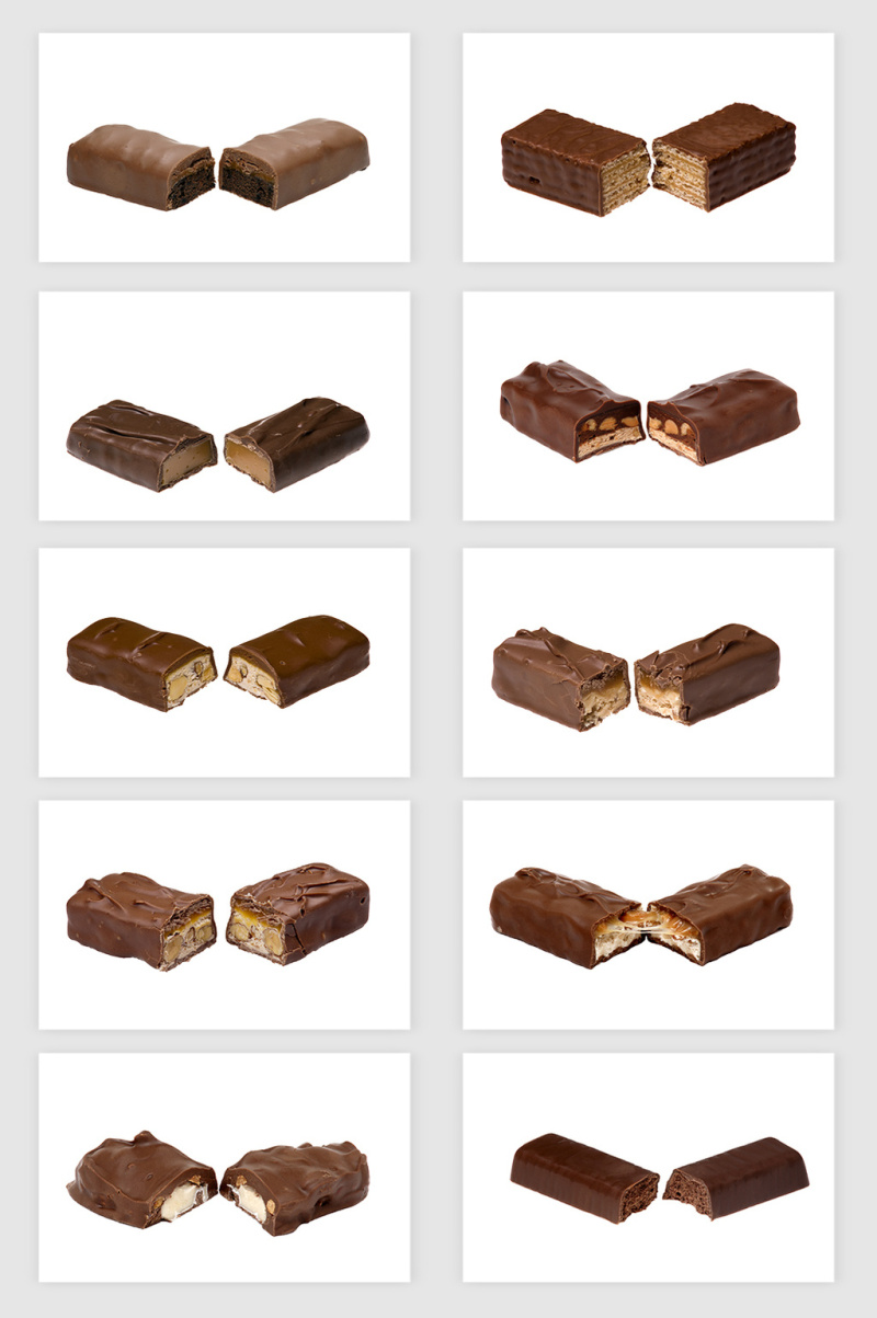 高清免抠美食甜品巧克力棒素材