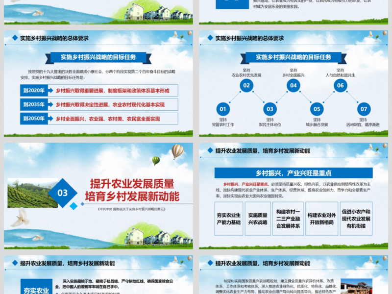 解读中央一号文件实施乡村振兴战略ppt