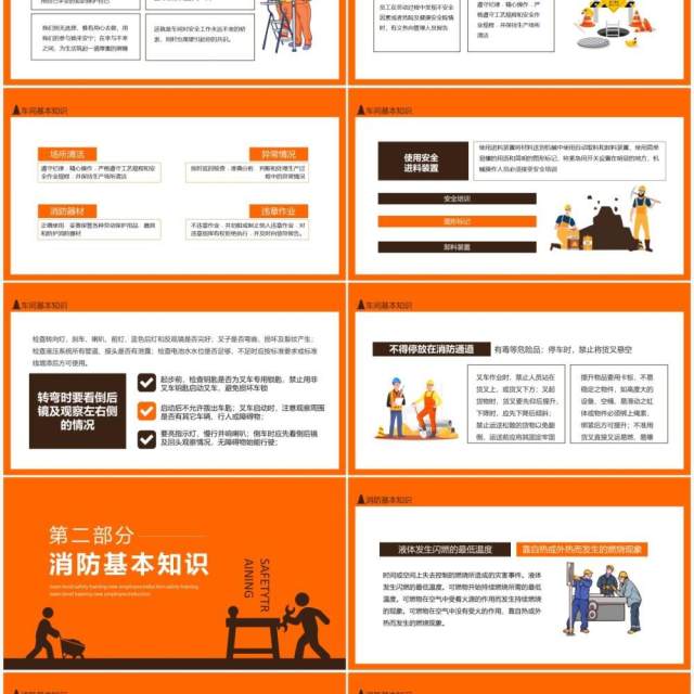 班组级安全培训新员工入职安全培训动态PPT模板