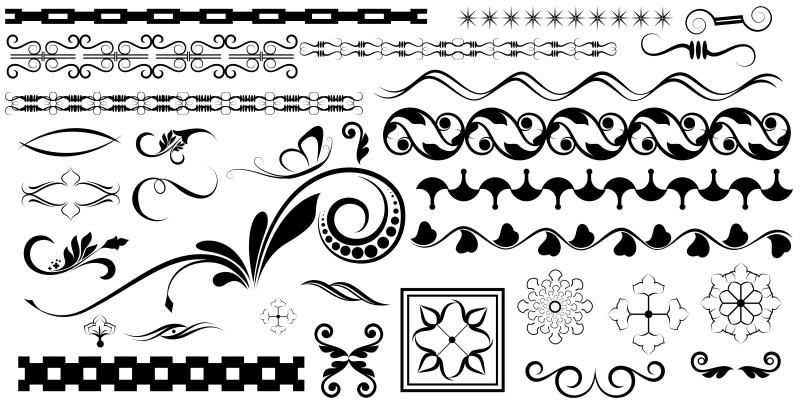 书画装饰设计元素5414