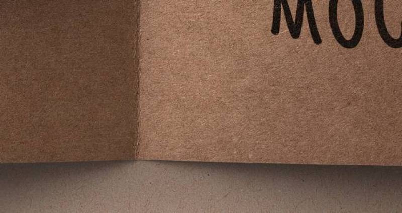 Psd牛皮纸邀请卡