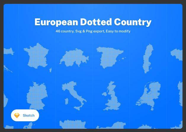 欧洲网络点线星罗棋布的国家European Dotted Country 欧洲网络点线星罗棋布的国家European Dotted Country