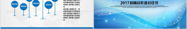 商务投资招商合作项目签约仪式PPT模板 商务投资招商合作项目签约仪式PPT模板