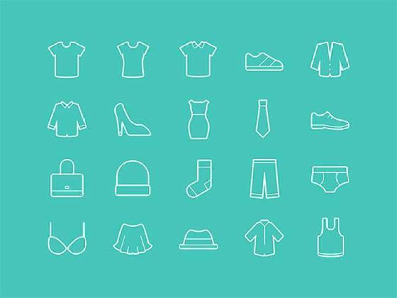 24 Clothing Icons