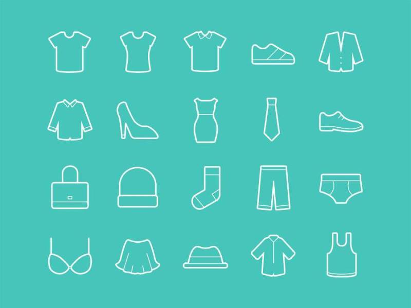 24 Clothing Icons