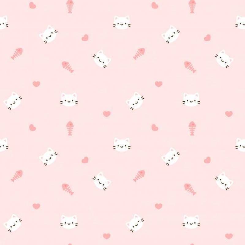 猫无缝图案背景