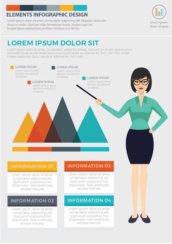 宣传DM单页画册信息图表模板设计 Infographics Template Design 宣传DM单页画册信息图表模板设计 Infographics Template Design