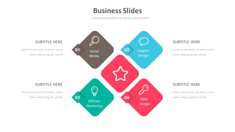 商务创意PPT信息可视化图表26