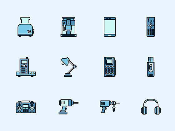 100 枚生活小工具图标