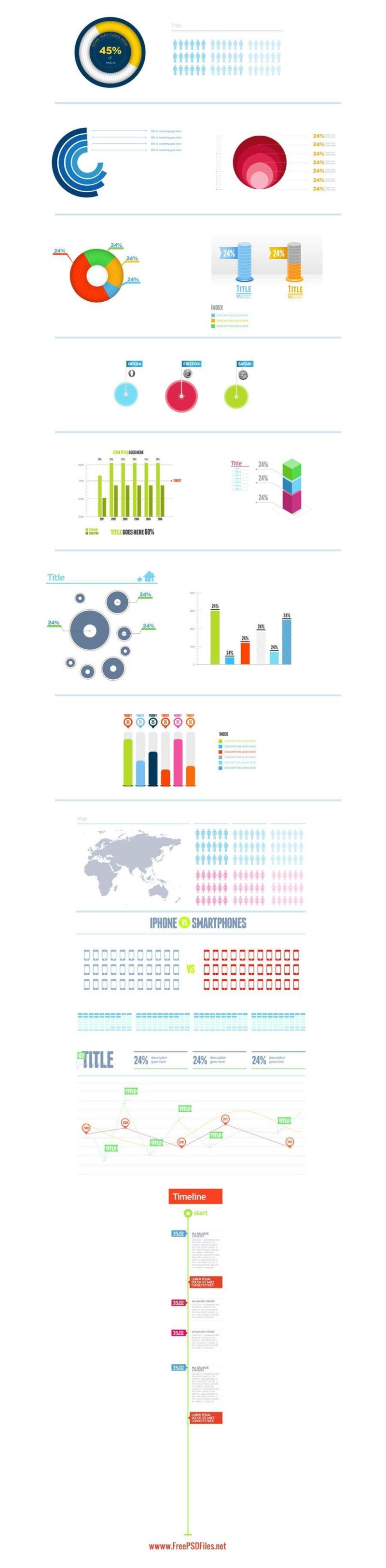 商业数据表格图01—psd分层素材