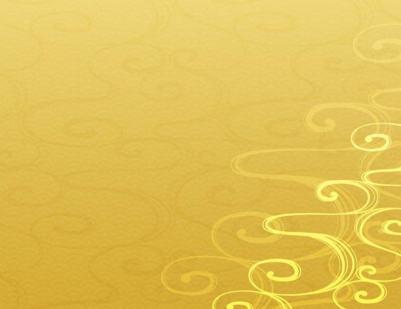 日本波背景_金背景