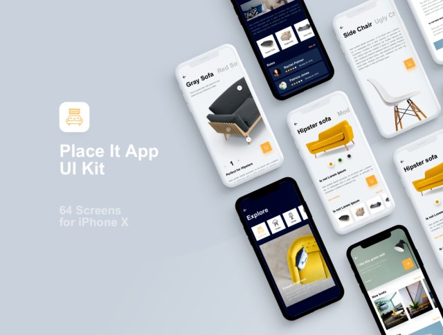 “Place It”是世界上最强大的家具素描套件,专为iOS设计,Place It UI Kit “Place It”是世界上最强大的家具素描套件,专为iOS设计,Place It UI Kit