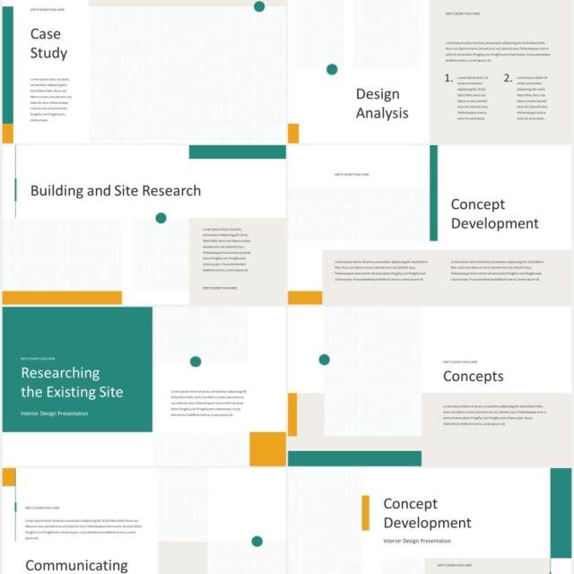 简约室内设计公司宣传介绍PPT模板图片排版设计INTERIA - Interior Design Powerpoint Template 简约室内设计公司宣传介绍PPT模板图片排版设计INTERIA - Interior Design Powerpoint Template